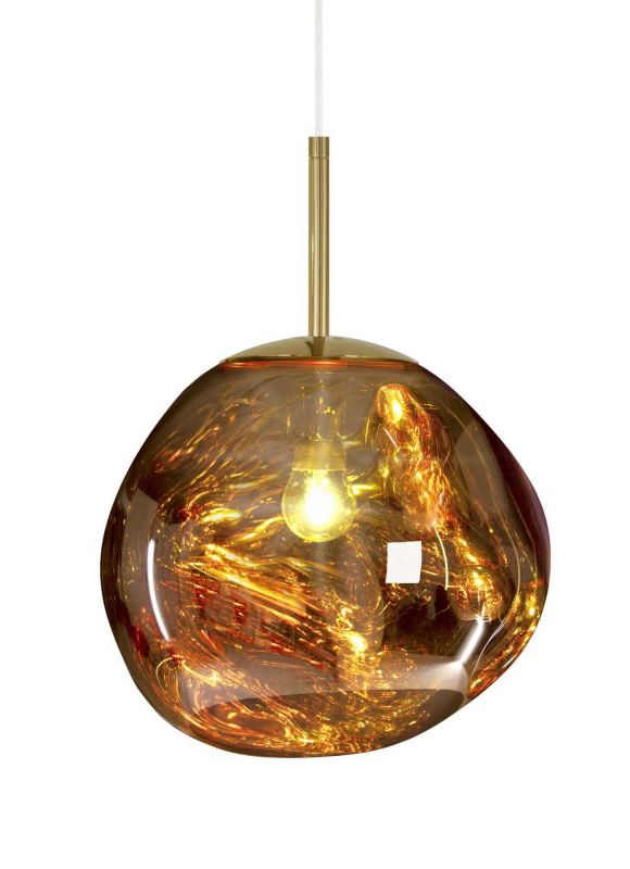 Melt LED Pendant lamp Ø 28 cm / Gold Tom Dixon SINGLE PIECES